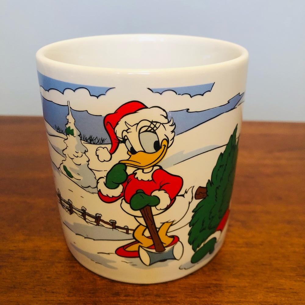 🎄 Vintage Disney Donald Duck Christmas mug🎄